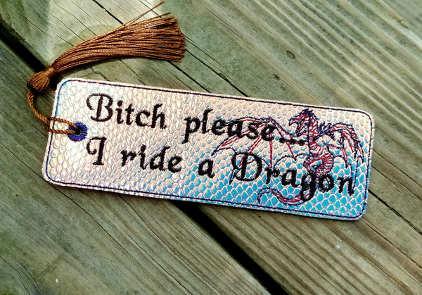 I Ride A Dragon Bookmark