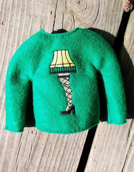 Leg Lamp Elf Sweater